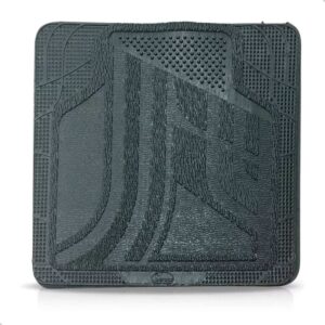 Tapete Automotivo Pvc Com Carpete Universal Modelo Sport Preto