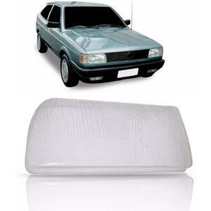 Lente Farol Para Volkswagen Gol 1991 1992 1993 A 1995 Vidro Lado Esquerdo
