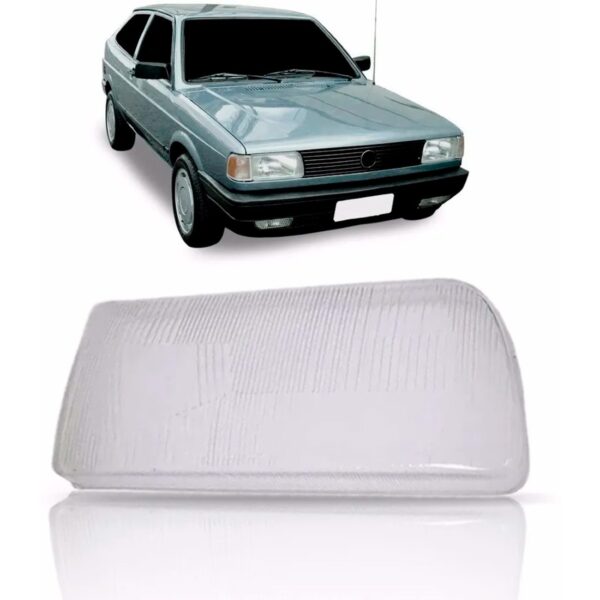 Lente Farol Para Volkswagen Gol 1991 1992 1993 A 1995 Vidro Lado Direito