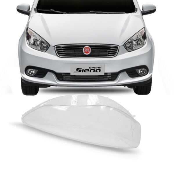 Lente Farol Grand Siena 2012 2013 2014 2015 2016 2017 Lado Direito