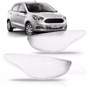 Lente Farol Ford Ka Hatch & Sedan Ano 2015 2016 2017 2018 Lado Esquerdo