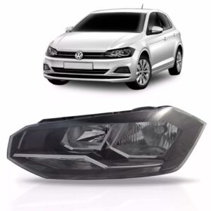 Farol Virtus 2018 2019 Friso Cromado Lado Esquerdo