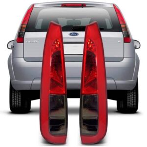 Lanterna Traseira Fiesta Hatch Fume 2007 A 2017 Lado Direito