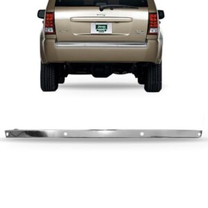 Friso Cromado Parachoque Traseiro Grand Cherokee 2005 A 2010
