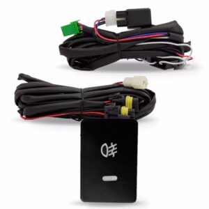 Kit Farol Milha Neblina Corolla 2017 2018 Com Moldura