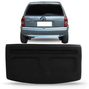 Tampão Porta Mala Som Corsa Hatch 4 Portas 1998 99 2000 2001 Preto