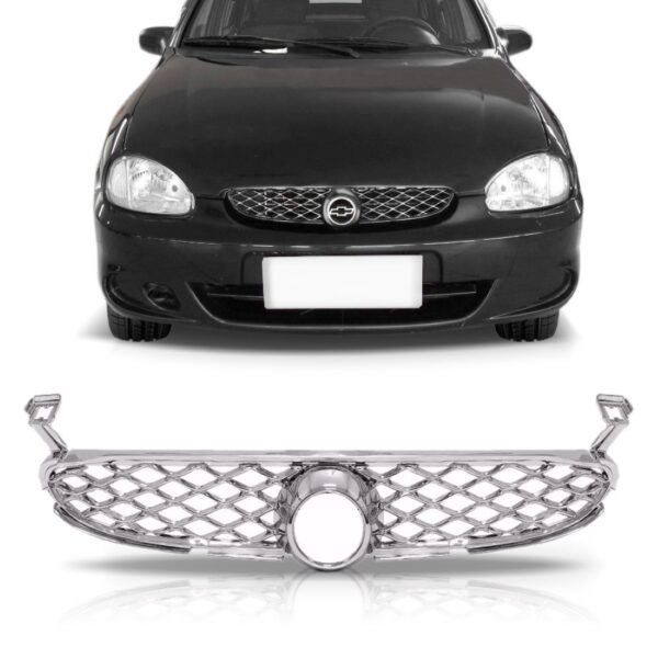 Grade Radiador Gm Corsa 1999 2000 2001 2002 Colmeia 1a Linha