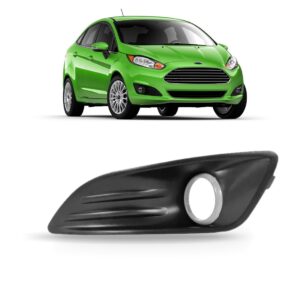 Grade Milha New Fiesta 14/16 Aro Cinza Le Esquerdo