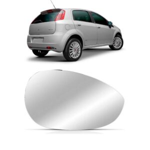 Espelholente Retrovisor Punto 2007 A 2017 C/ Base Le Direita
