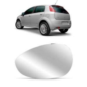 Espelholente Retrovisor Punto 2007 A 2017 C/ Base Le Esquerda