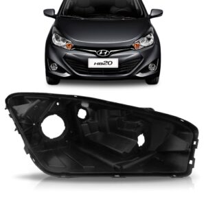 Carcaça De Farol Hb20 2012 2013 2014 2015 2016 Lado Direito