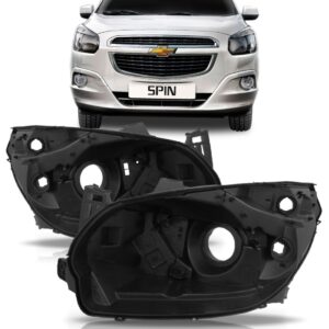 Carcaça De Farol Spin Lt Reg Manual 2012 A 2018 Lado Esquerdo