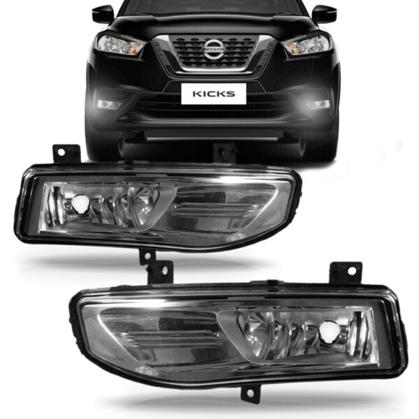 Farol Milha Auxiliar Neblina Nissan Kicks 2017 2018 1ª Linha