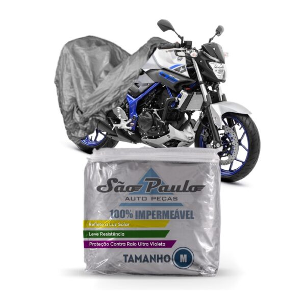Capa Cobir Moto Zontes 350  Impermeável Proteção Uv Tam. M