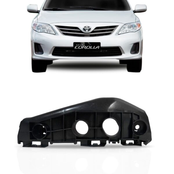Guia Suporte Parachoque Dianteiro Corolla 2012 A 2014 Lado Esquerdo