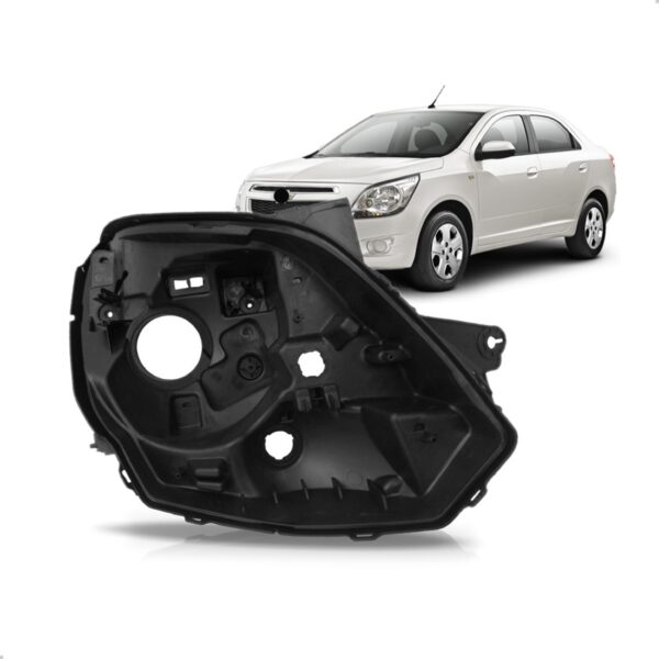 Carcaça De Farol Cobalt 2012 2013 2014 2015 2016 Lado Direito