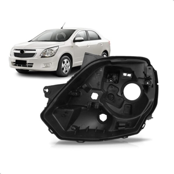 Carcaça De Farol Cobalt 2012 2013 2014 2015 2016 Lado Esquerdo