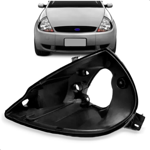 Carcaça De Farol Ka 1997 98 99 2000 01 02 03 04 05 06 2007 Lado Esquerdo