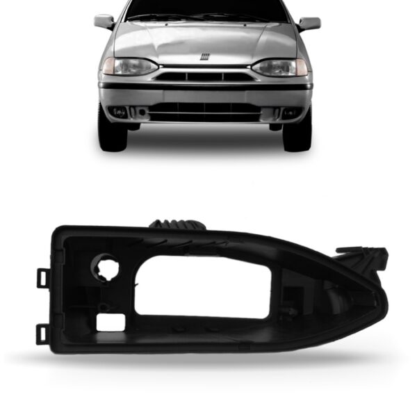 Carcaça De Farol Para Palio 1999 2000 Young Foco Duplo Lado Direito