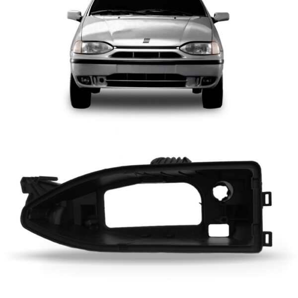 Carcaça De Farol Para Palio 1999 2000 Young Foco Duplo Lado Esquerdo