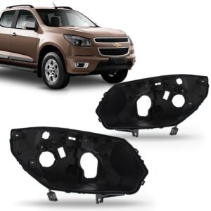 Carcaça De Farol S10 2012 2013 2014 2015 2016 2017 Lado Direito