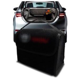 Bolsa De Porta Malas Etios Sedan Multiuso Carpete Preto