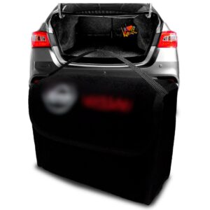 Bolsa Porta Mala Compatível Kicks 2013 2014 A 2025 Carpete Preto