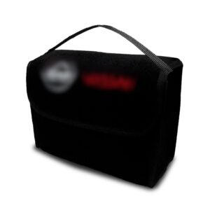 Bolsa Porta Mala Compatível Kicks 2013 2014 A 2025 Carpete Preto