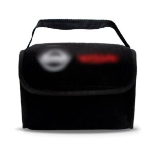 Bolsa Porta Mala Compatível Kicks 2013 2014 A 2025 Carpete Preto