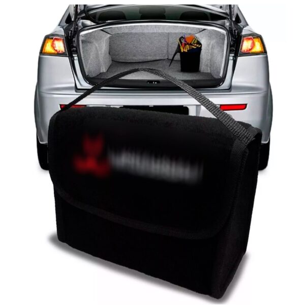 Bolsa De Mala Pajero Full 3d Multiuso Carpete Preto Preto