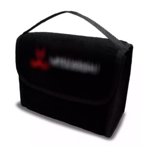 Bolsa De Mala Pajero Full 3d Multiuso Carpete Preto Preto