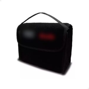 Bolsa Organizadora Porta Malas Audi Q7 Multiuso Carpete Preto