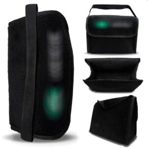 Bolsa Organizadora Mala Range Rover Evoque Multiuso Carpete. Cor Preto