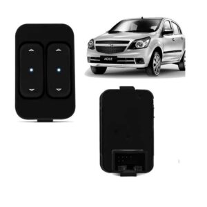 Interruptor Vidro Dianteiro Agile 2009 A 2014 Le Duplo