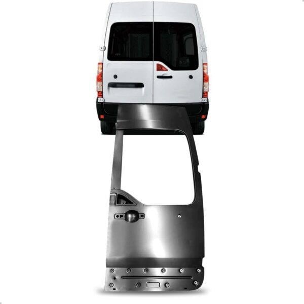 Porta Traseira Master 2013 A 2026 Com Janela Teto Alto Lado Direito