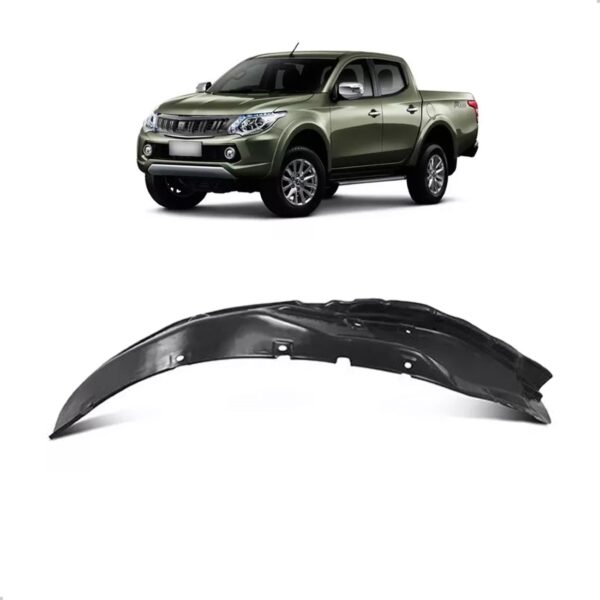 Asa Urubu Dianteiro L200 Triton 2017 A 2020 Parte Traseira Lado Esquerdo