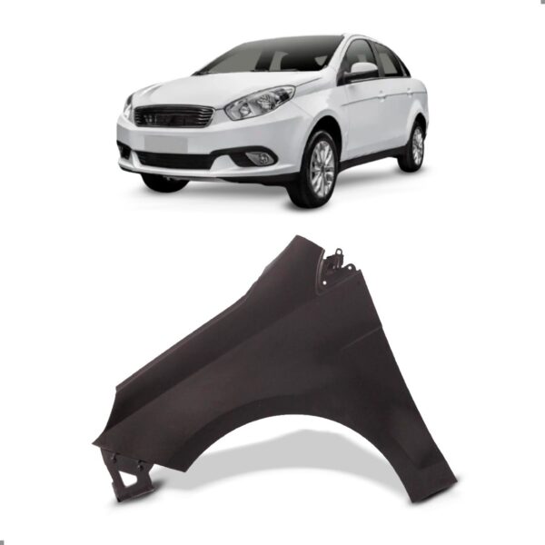 Paralama Para Grand Siena 2012 2013 A 17 18 19 20 21 2022 Lado Esquerdo