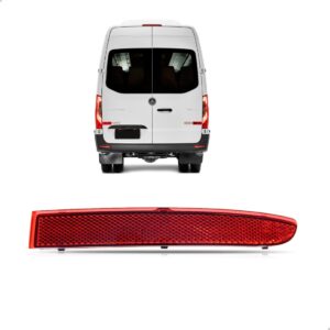 Refletor Sprinter 2020 2021 2022 2023 2024 Vermelho Lado Direito