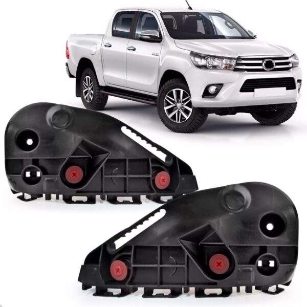 Suporte Guia Parachoque Dianteiro Hilux 2016 A 2020 Esquerdo