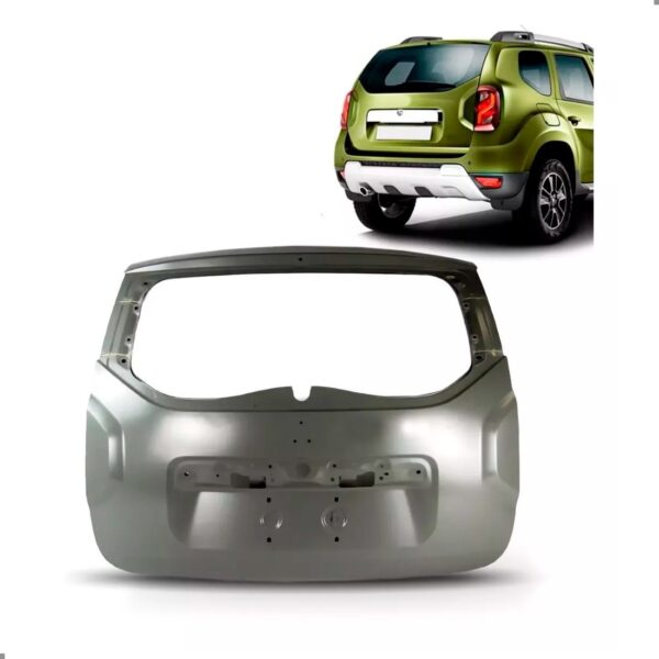 Tampa De Porta Mala Duster 2010 11 12 13 14 15 16 17 A 2019 Preto