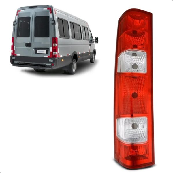 Lanterna Daily Furgao 2008 09 10 11 12 13 A 2020 1ª Linha - Esquerdo/motorista - Vermelho