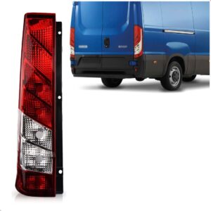 Lanterna Daily Furgao 2020 2021 2022 2023 1ª Linha Esquerdo/motorista Vermelho