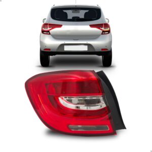 Lanterna Traseira Sandero 2020 21 22 23 2024 Canto Com Led Lado Esquerdo
