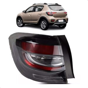 Lanterna Sandero E Stepway 2020/2024 Canto Fumê Led 1ª Linha Esquerdo/motorista