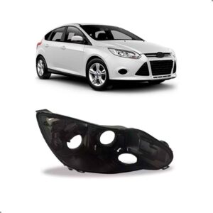 Carcaça Farol Dianteiro Para Ford Focus 2014 2015 Lado Direito