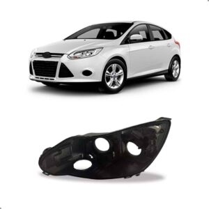 Carcaça Farol Dianteiro Para Ford Focus 2014 2015 Lado Esquerdo