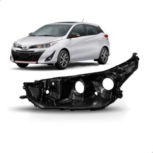 Carcaça Farol Yaris 2018 2019 2020 2021 2022 Lado Esquerdo