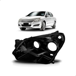 Farol Carcaça Vectra 2009 2010 2011 1ª Linha - Esquerdo/motorista