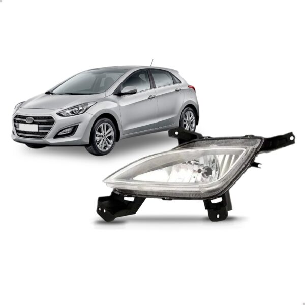 Farol De Milha Auxiliar I30 2013 2014 2015 2016 1ª Linha Esquerdo Motorista