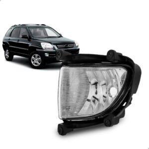 Farol De Milha Auxiliar Sportage 2006 2007 2008 2009  Lado Esquerdo